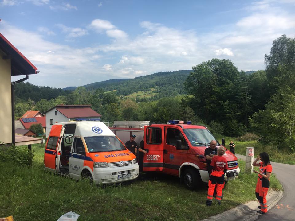 Małopolski Rajd Samochodowy – dzień pierwszy – zabezpieczenie medyczne