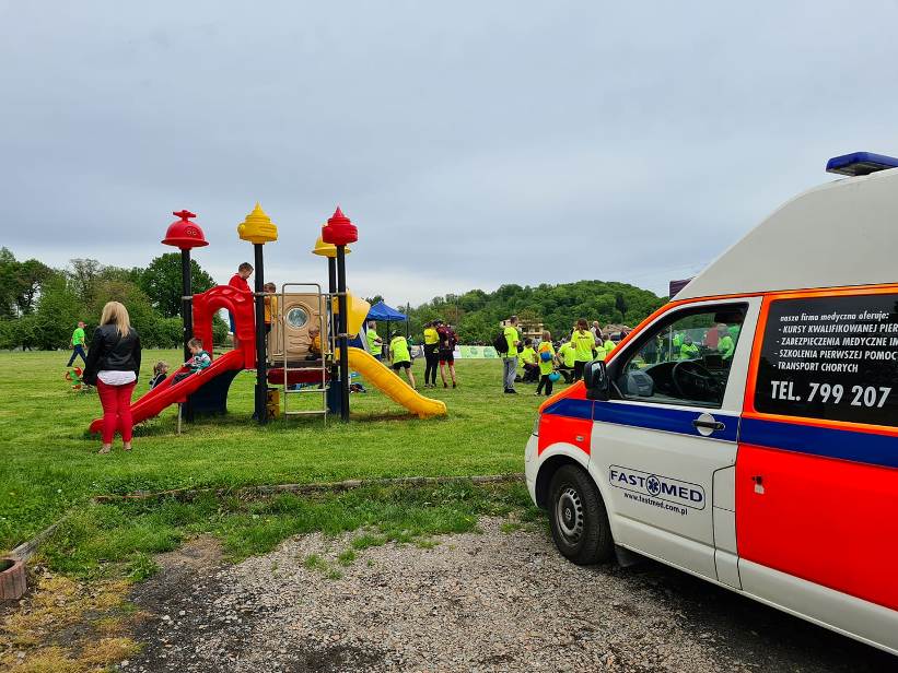 Rodzinny Rajd Rowerowy Wadowice – zabezpieczenie medyczne
