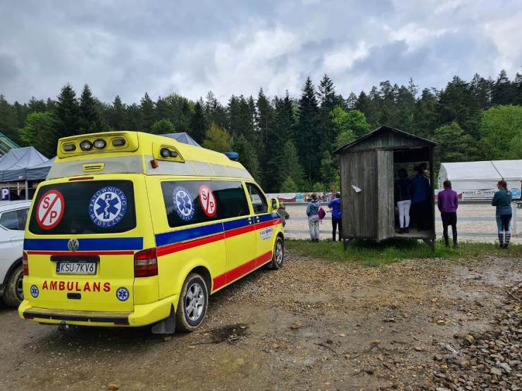 30 Maj drugi dzień zawodów – zabezpieczenie medyczne
