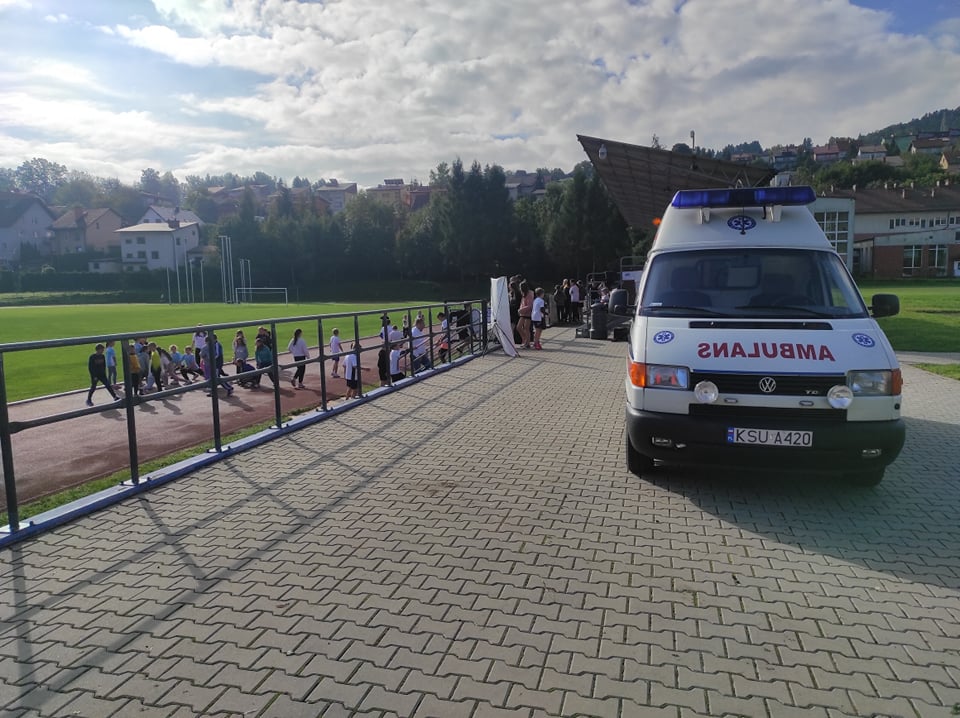 Zawody lekkoatletyczne Sucha Beskidzka – zabezpieczenie medyczne