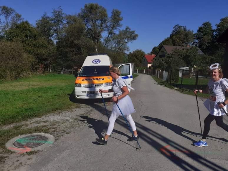 Bieg i marsz Nordic Walking Aniołów Stryszawa – zabezpieczenie medyczne