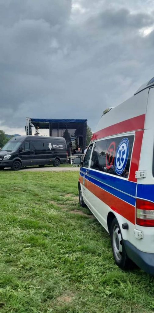 Koncert Baciary Wadowice 2022 – zabezpieczenie medyczne