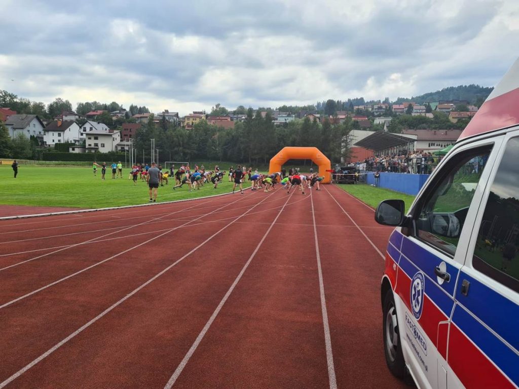 Bieg Suski 2022 w Suchej Beskidzkiej – zabezpieczenie medyczne