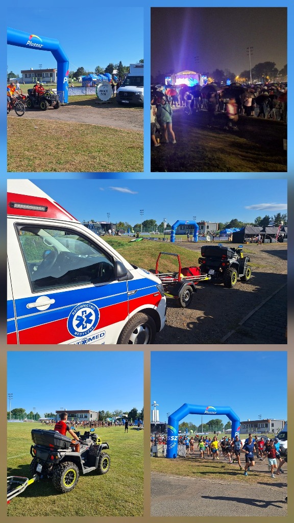 Koncert w Wadowicach, bieg oraz turnieje – zabezpieczenie medyczne