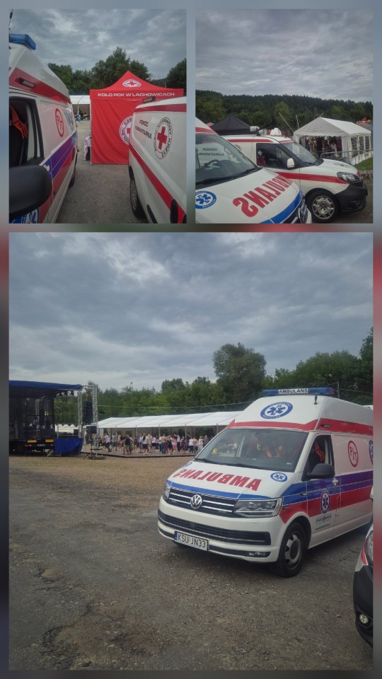 Pacyga Meble event firmowy – zabezpieczenie medyczne