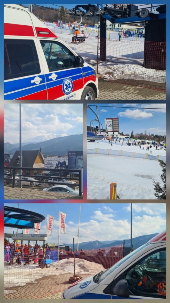 Zawody Polana Szymoszkowa Zakopane – zabezpieczenie medyczne